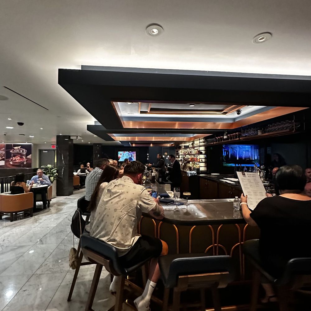 Ramsay's Kitchen - Bar near front area - New American Near Me - Las Vegas, Nevada