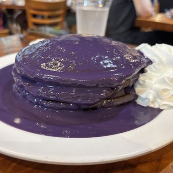Ludi's Restaurant & Lounge - ube pancakes - American Near Me - Seattle, Washington Ludi's Restaurant & Lounge - ube pancakes - American Near Me - Seattle, Washington