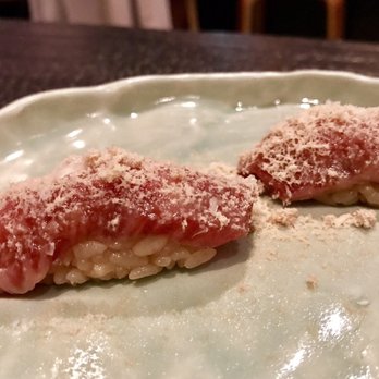 Robin - Wagyu :) with "foie gras snow" - Sushi Bars Near Me - San Francisco, California Robin - Wagyu :) with "foie gras snow" - Sushi Bars Near Me - San Francisco, California