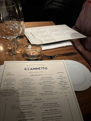 Menu photo 2 II Caminetto Whistler, BC Menu photo 2 II Caminetto Whistler, BC