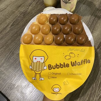Happy Lemon - H3. Half & Half Waffle - Bubble Tea Near Me - Tukwila, Washington