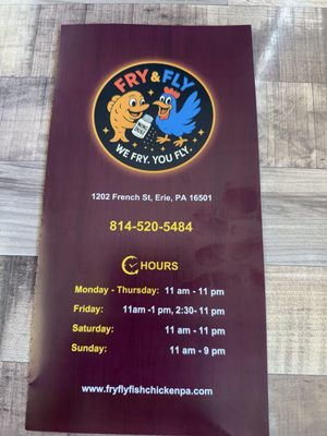 Menu photo 2 Fry & Fly Erie, PA Menu photo 2 Fry & Fly Erie, PA