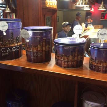 Garrett Popcorn Shops - 6.5 gallon is the largest in display - Popcorn Shops Near Me - Chicago, Illinois