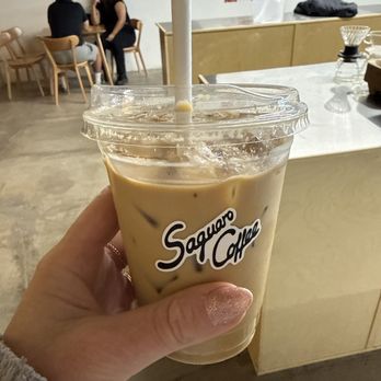 Saguaro Coffee - Las Palmas latte - Coffee Roasteries Near Me - Indio, California Saguaro Coffee - Las Palmas latte - Coffee Roasteries Near Me - Indio, California