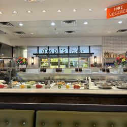 Fadi's Mediterranean Grill - Memorial - Open face food bar