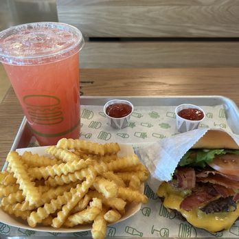 Shake Shack - Double Shack Burger with bacon, avocado - Burgers Near Me - Las Vegas, Nevada Shake Shack - Double Shack Burger with bacon, avocado - Burgers Near Me - Las Vegas, Nevada