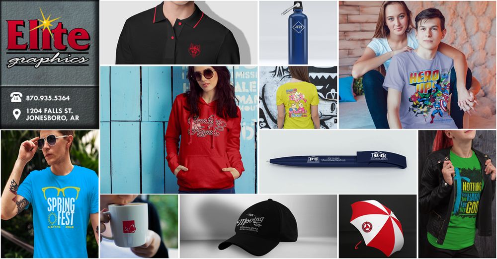 ELITE GRAPHICS Updated October 2024 1204 Falls St, Jonesboro