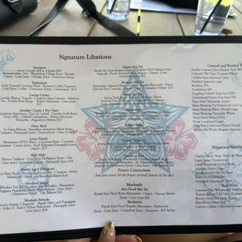 Tiki Star - Menu - Cocktail Bars Near Me - Peoria, Arizona