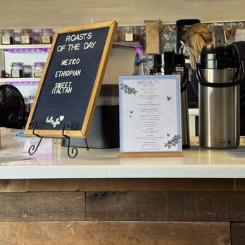 Blue Mug Coffee & Tea - Tea Menu April 2026 - Coffee & Tea Near Me - Escondido, California