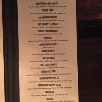 Saint Rocke - Kitchen menu - Music Venues Near Me - Hermosa Beach, California Saint Rocke - Kitchen menu - Music Venues Near Me - Hermosa Beach, California
