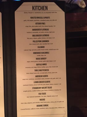 Menu photo 8 Saint Rocke Hermosa Beach, CA