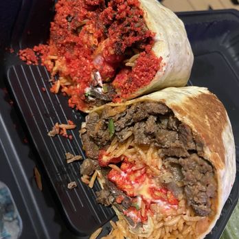 Fatima's Grill - Signature Hot Cheetos Burrito - Mediterranean Near Me - Downey, California Fatima's Grill - Signature Hot Cheetos Burrito - Mediterranean Near Me - Downey, California