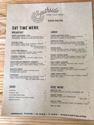 Menu photo 8 Southside Century Napa, CA Menu photo 8 Southside Century Napa, CA