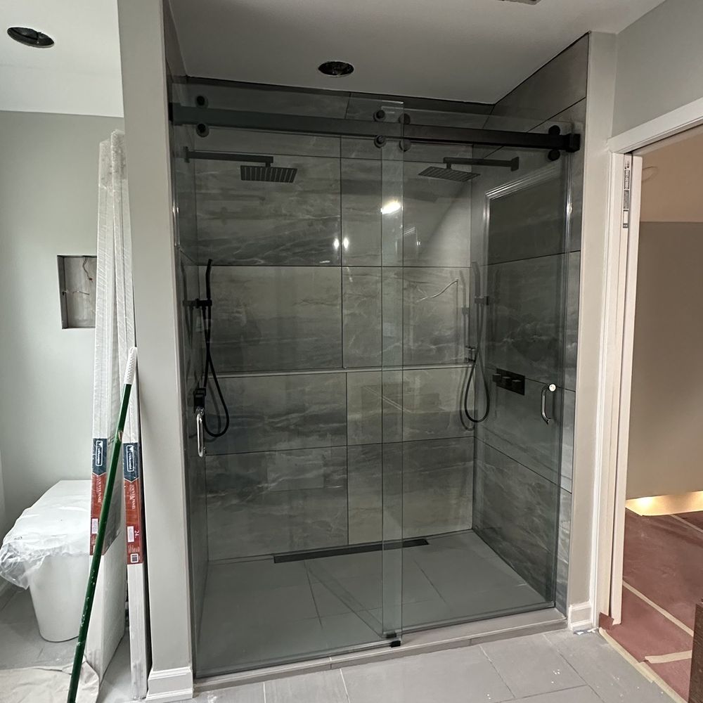Sea Breeze Building Services - Upstairs shower near completion - Drywall Installation & Repair Near Me Sea Breeze Building Services - Upstairs shower near completion - Drywall Installation & Repair Near Me