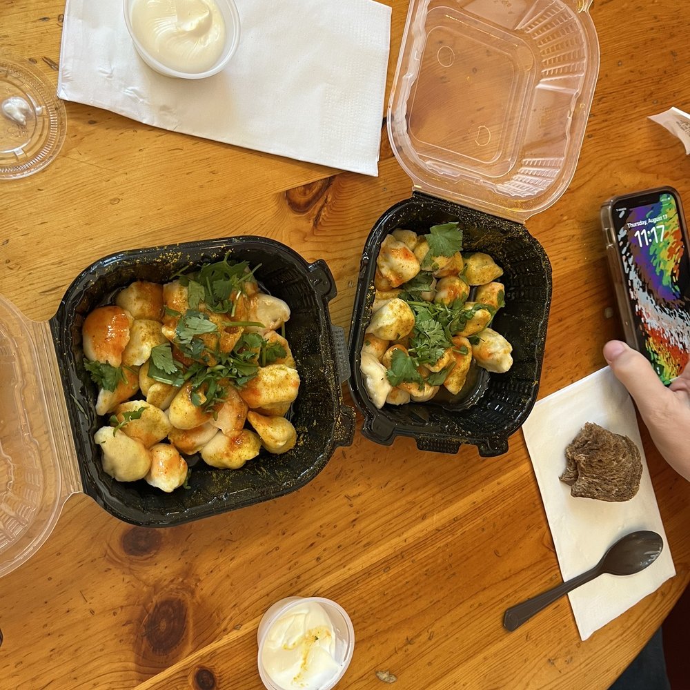 Pelmeni - Potato and beef dumplings, get both! - Russian Near Me - Bellingham, Washington Pelmeni - Potato and beef dumplings, get both! - Russian Near Me - Bellingham, Washington