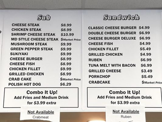 Menu photo 8 Sunny's Subs Baltimore, MD Menu photo 8 Sunny's Subs Baltimore, MD