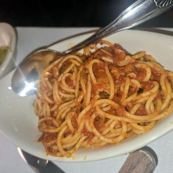 Mare e Monte - Spaghetti with spicy marinara - Italian Near Me - San Antonio, Texas