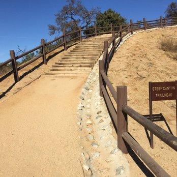 Steep Canyon Trailhead - The trailhead! - Hiking Near Me - Diamond Bar, California
