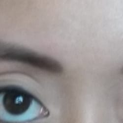 BrowArt23 - The lady filled in my eyebrows for me after.
