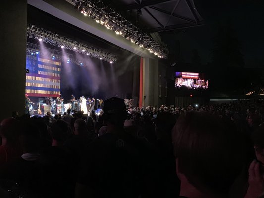 Photo of Greek Theatre - Los Angeles, CA, US. A Packed House for George Clinton/Parliaments One Nation Under a Groove Tour August 2019 @ The Greek Theater