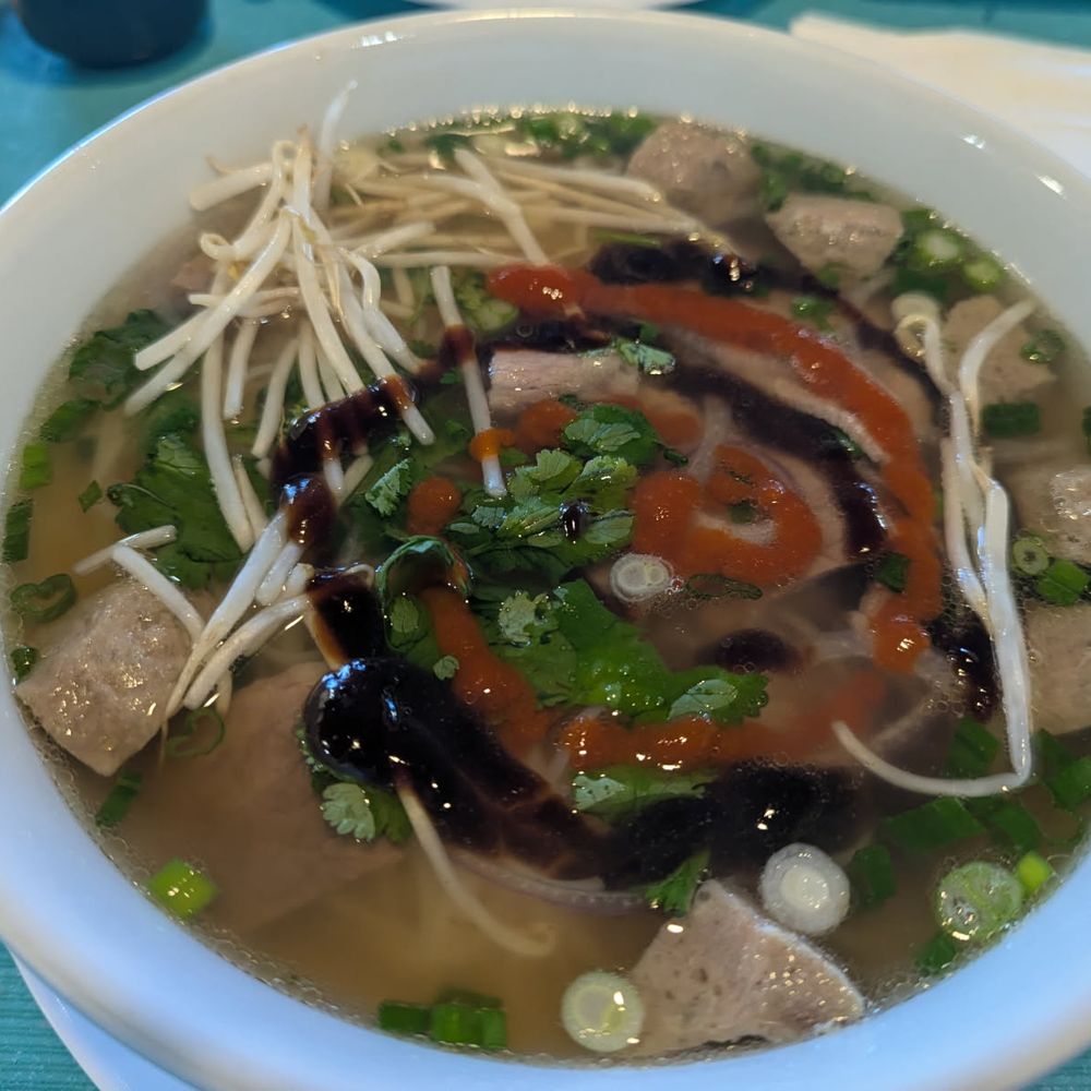 Viet Grill and Pho - Pho with hoisin and siracha sauce. - Vietnamese Near Me - Farmington, New Mexico Viet Grill and Pho - Pho with hoisin and siracha sauce. - Vietnamese Near Me - Farmington, New Mexico
