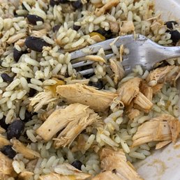 a chicken and rice dish a chicken and rice dish