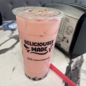 Hoki Bento Boba Cafe - Strawberry Milk Tea and Tapioca Boba - Bubble Tea Near Me - San Antonio, Texas Hoki Bento Boba Cafe - Strawberry Milk Tea and Tapioca Boba - Bubble Tea Near Me - San Antonio, Texas
