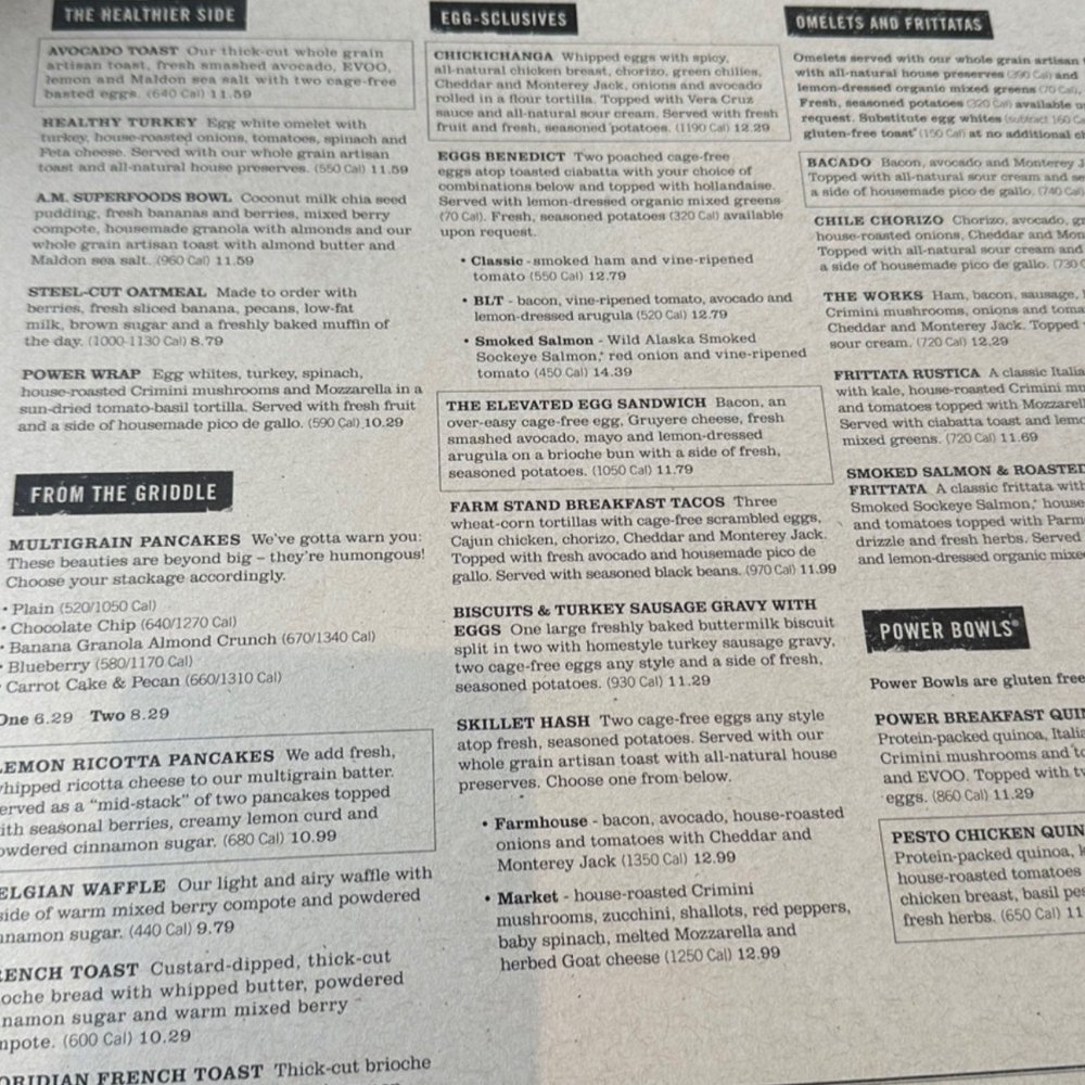 First Watch - Menu - Breakfast & Brunch Near Me - Montgomeryville, Pennsylvania