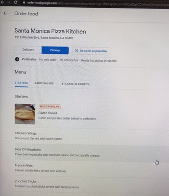 Menu photo 3 Santa Monica Pizza Kitchen Santa Monica, CA Menu photo 3 Santa Monica Pizza Kitchen Santa Monica, CA