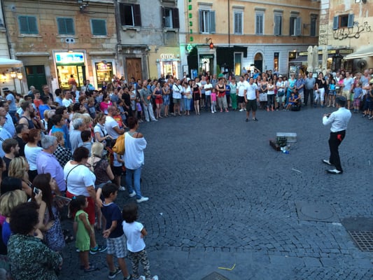 Piazza di Santa Maria in Trastevere by null