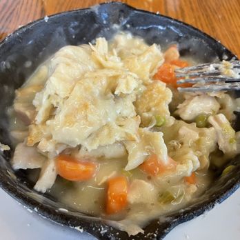 Ozark Folk Center Skillet Restaurant - Do not order the Chicken Pot Pie; it was the worst ever - rubber crust and little flavor. - Southern Near Me - Mountain View, Arkansas Ozark Folk Center Skillet Restaurant - Do not order the Chicken Pot Pie; it was the worst ever - rubber crust and little flavor. - Southern Near Me - Mountain View, Arkansas