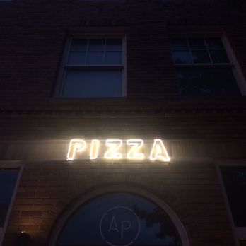 All-Purpose Shaw - awesome neon pizza sign in front - Pizza Near Me - Washington, DC, District of Columbia