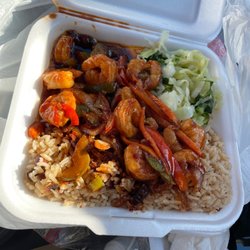 Brown Stew Shrimp
