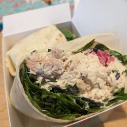 Chicken salad wrap Chicken salad wrap