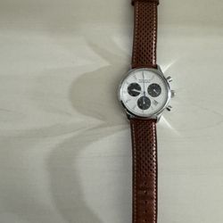 Alan's Clock & Watch Repair - Movado watch with a brand new crystal installed.