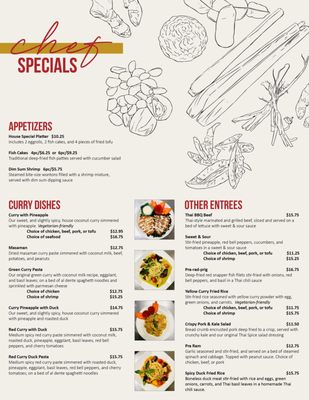 Menu photo 1 Thai Spice Iowa City, IA