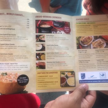 Pike Place Chowder - Menu - Seafood Near Me - Seattle, Washington