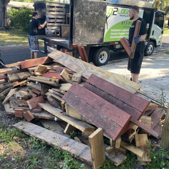 Go2 Logistics Junk Removal - Deck demolition and debris removal Curbside Go2Logistics Junk Removal & Demolition in Port Richey, FL. - Junk Removal & Hauling Near Me