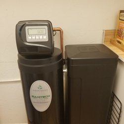 Clear Water Concepts - They were able to make the softener fit under the cabinets in the laundry room.