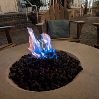 Hotel Carmel - Faux fireplace oitside - Hotels Near Me - Carmel-by-the-Sea, California Hotel Carmel - Faux fireplace oitside - Hotels Near Me - Carmel-by-the-Sea, California