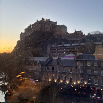 Apex Grassmarket Hotel - Grassmarket & Edinburgh castle from the hotel room - Hotels Near Me - Edinburgh, EDH Apex Grassmarket Hotel - Grassmarket & Edinburgh castle from the hotel room - Hotels Near Me - Edinburgh, EDH