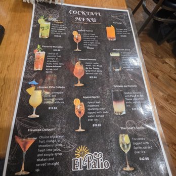 El Patio - Cocktail Menu (front) - June 2026 - Argentine Near Me - Rockville, Maryland El Patio - Cocktail Menu (front) - June 2026 - Argentine Near Me - Rockville, Maryland