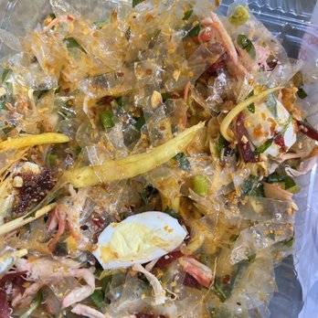 Hello Tea - Banh Trang Tron- Rice paper mango salad. Highly Recommend! - Bubble Tea Near Me - San Jose, California