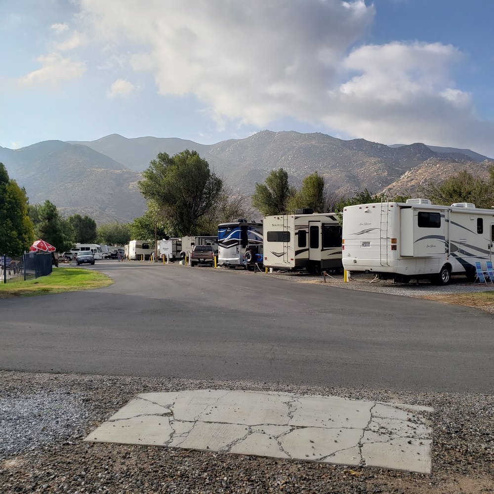 Banning Stagecoach KOA - View down the first street. - Campgrounds Near Me - Banning, California