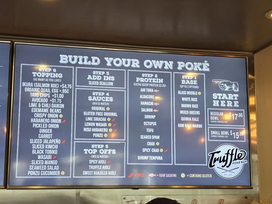 Menu photo 4 Truffle Poké Bar San Mateo, CA Menu photo 4 Truffle Poké Bar San Mateo, CA