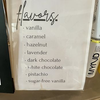 Werewolf Coffee Bar - Menu - Coffee & Tea Near Me - Chicago, Illinois