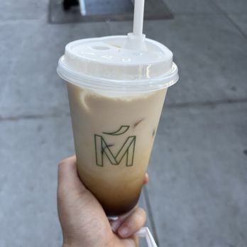Mokafe Coffee House - Salted caramel latte (iced) - Coffee & Tea Near Me - New York, New York