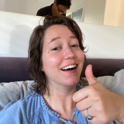 Massage Therapy By Les - Les in the background after he gave the best massage of my life!    **we are fully vaccinated