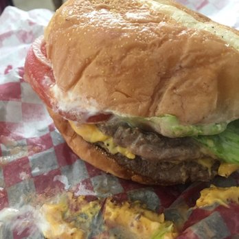 The Burger House - Deluxe double cheeseburger - Burgers Near Me - Eugene, Oregon