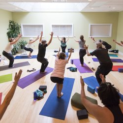 Shelburne Athletic Club - Our yoga studio enjoys natural light from our skylight.